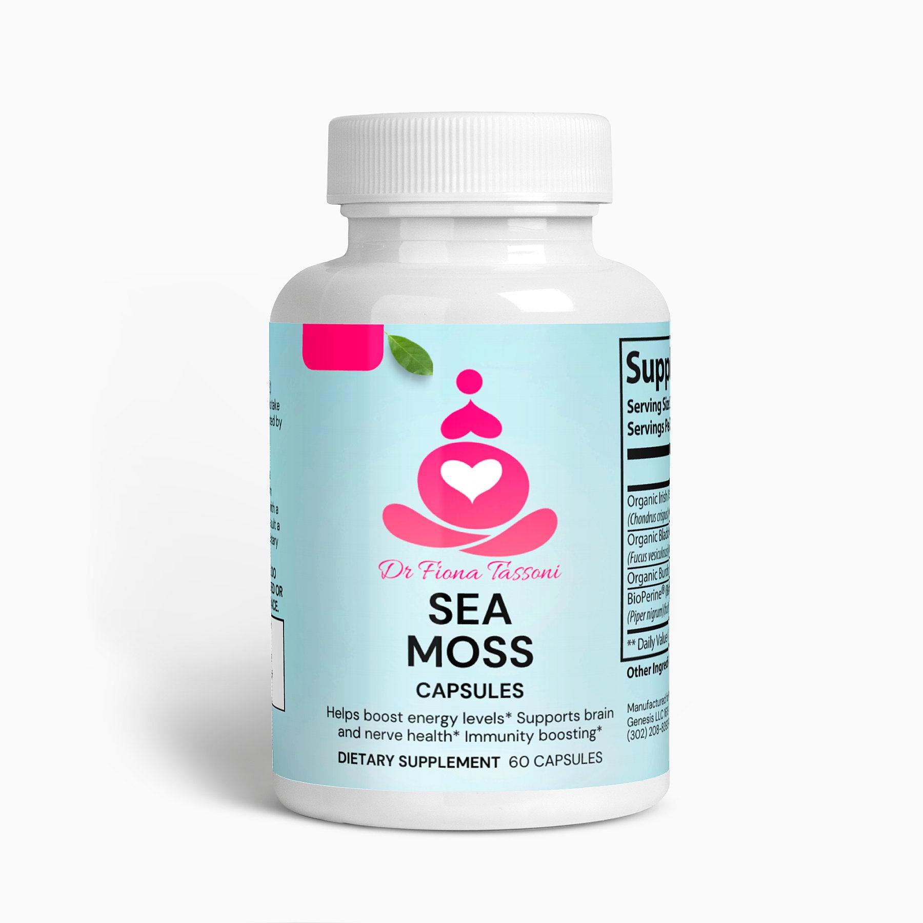 Organic Sea Moss Capsules 500mg