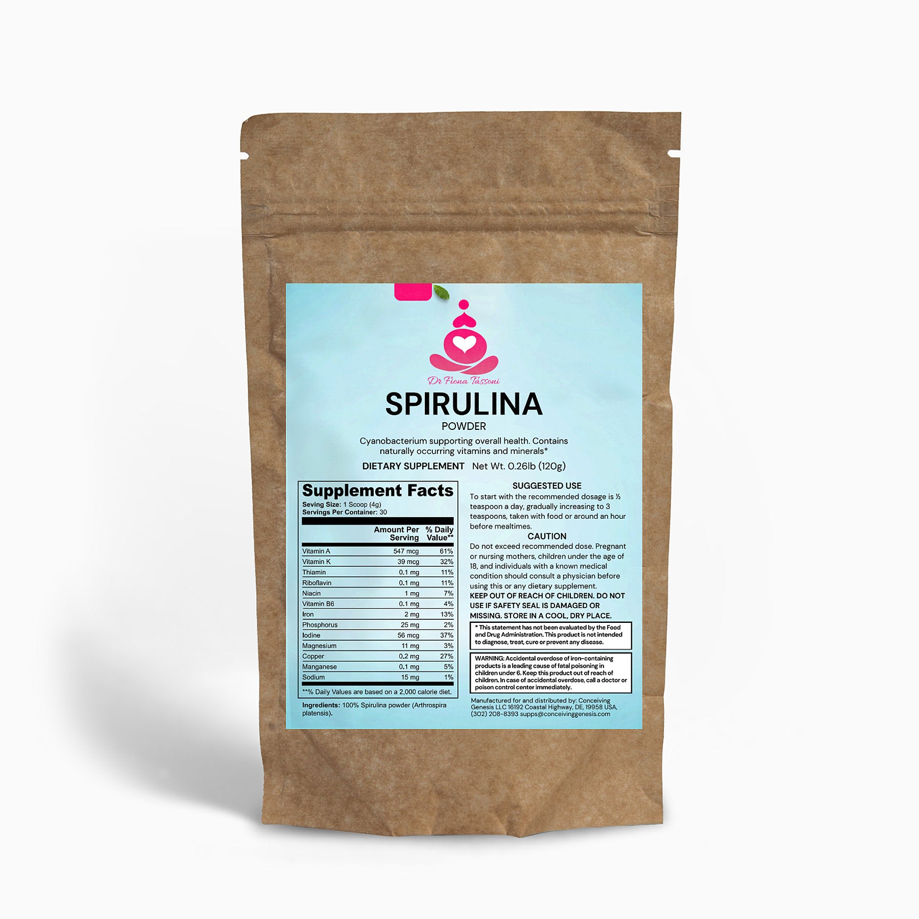 Spirulina Powder 125g