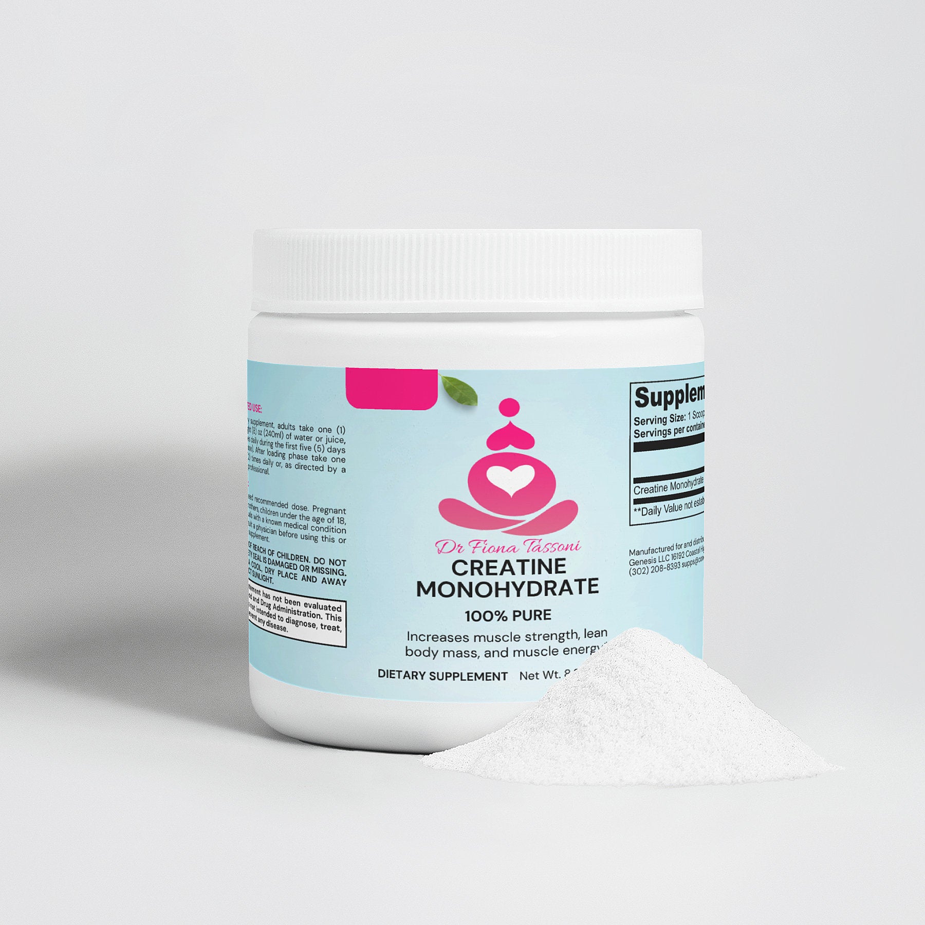 Pure Creatine Monohydrate Powder 250g