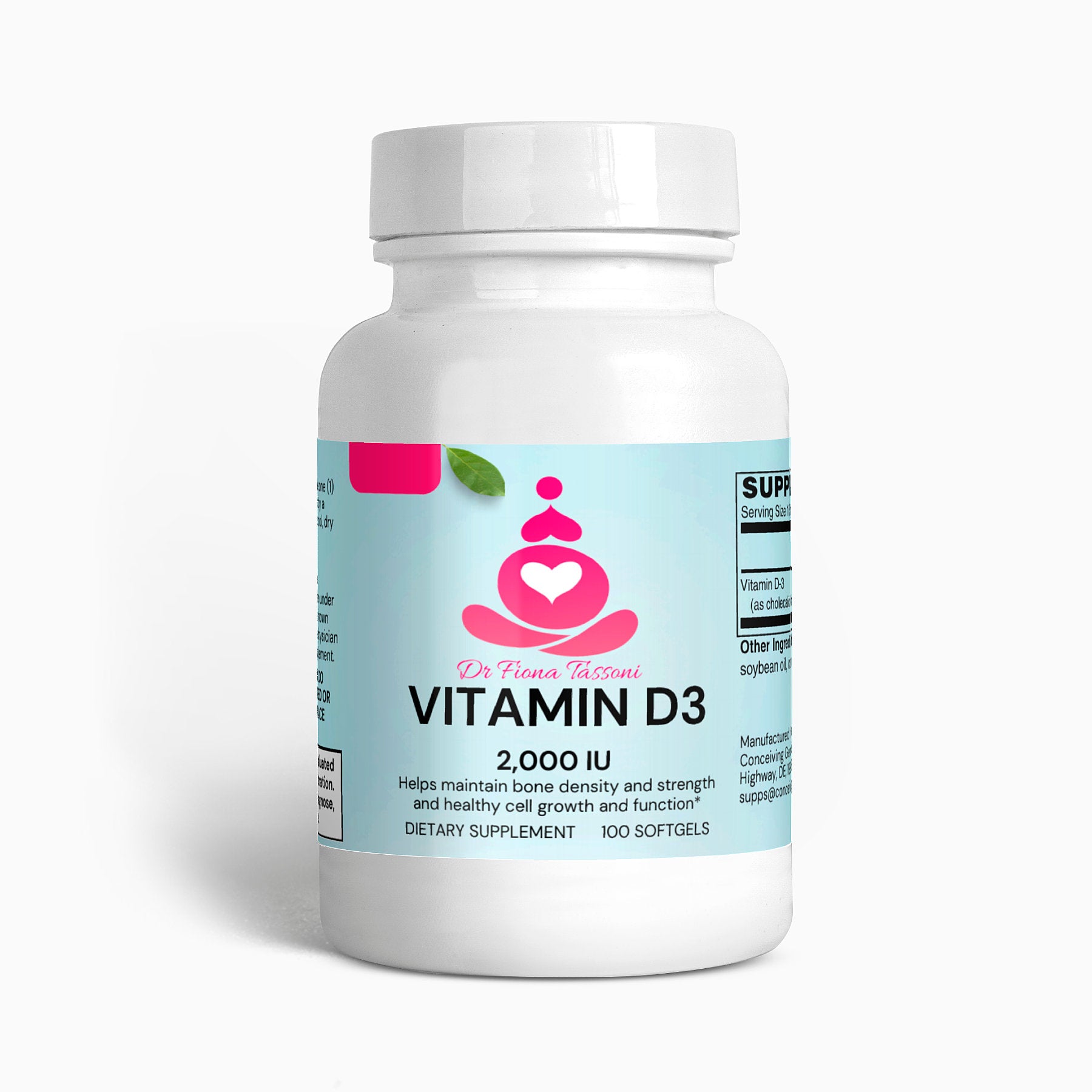 Vitamin D3 2,000 IU Softgels