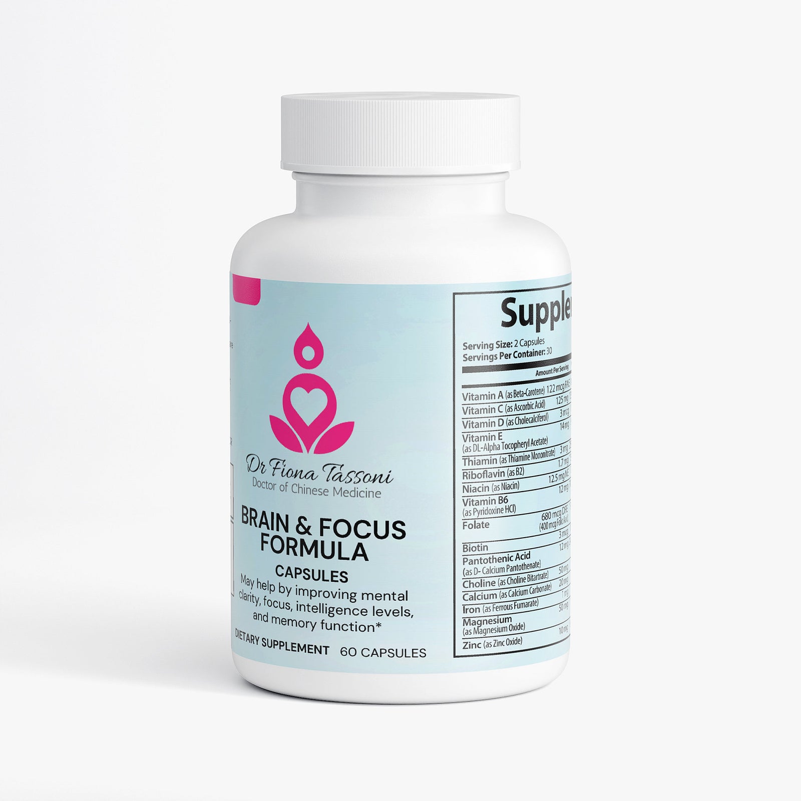 Brain Focus Formula – Cognitive and Mental Clarity Support