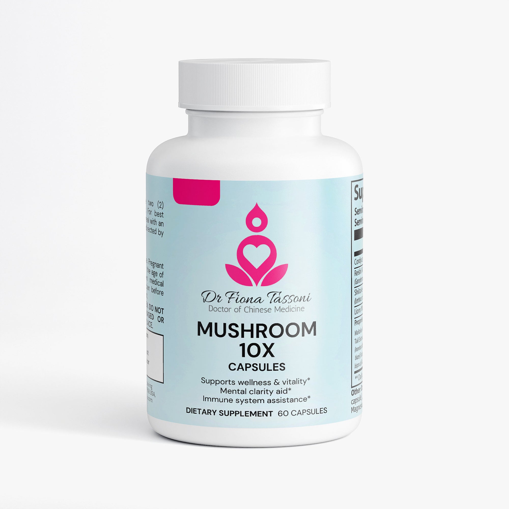 Mushroom Complex 10X Blend – Immunity and Cognitive Support