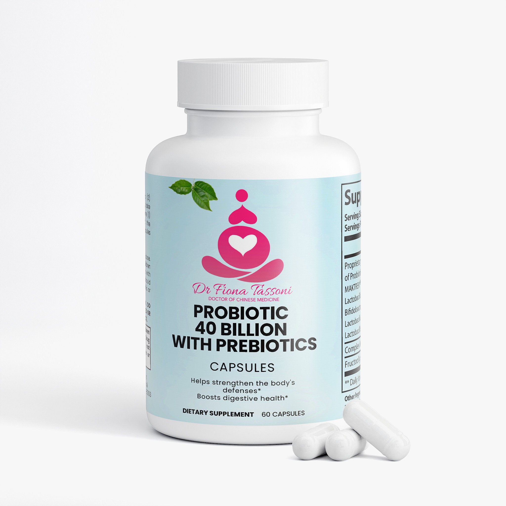 Probiotic 40 Billion CFU – Digestive and Immune Support
