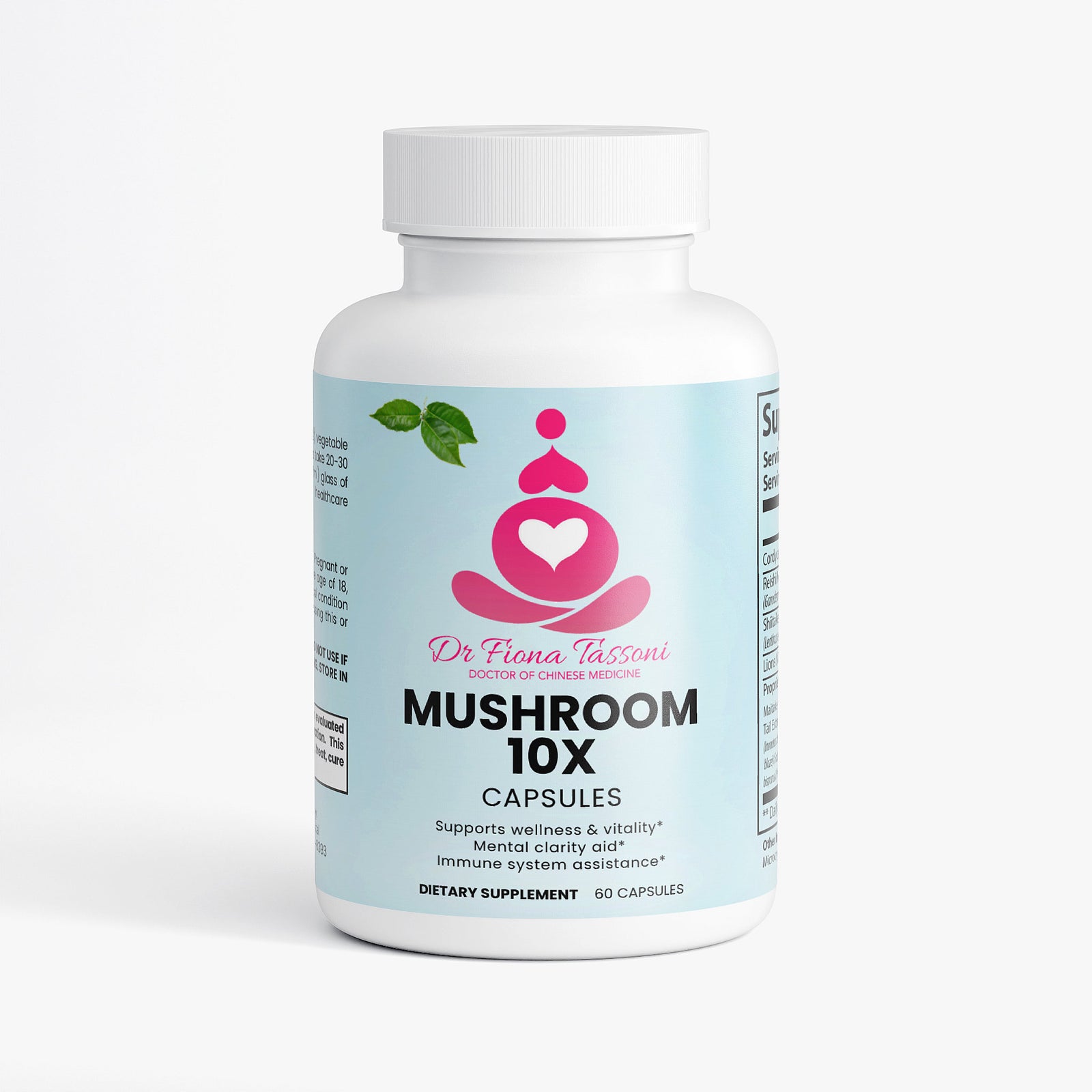 Mushroom Complex 10X Blend – Immunity and Cognitive Support
