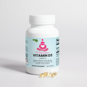 Vitamin D3 2,000 IU – Immune and Bone Support