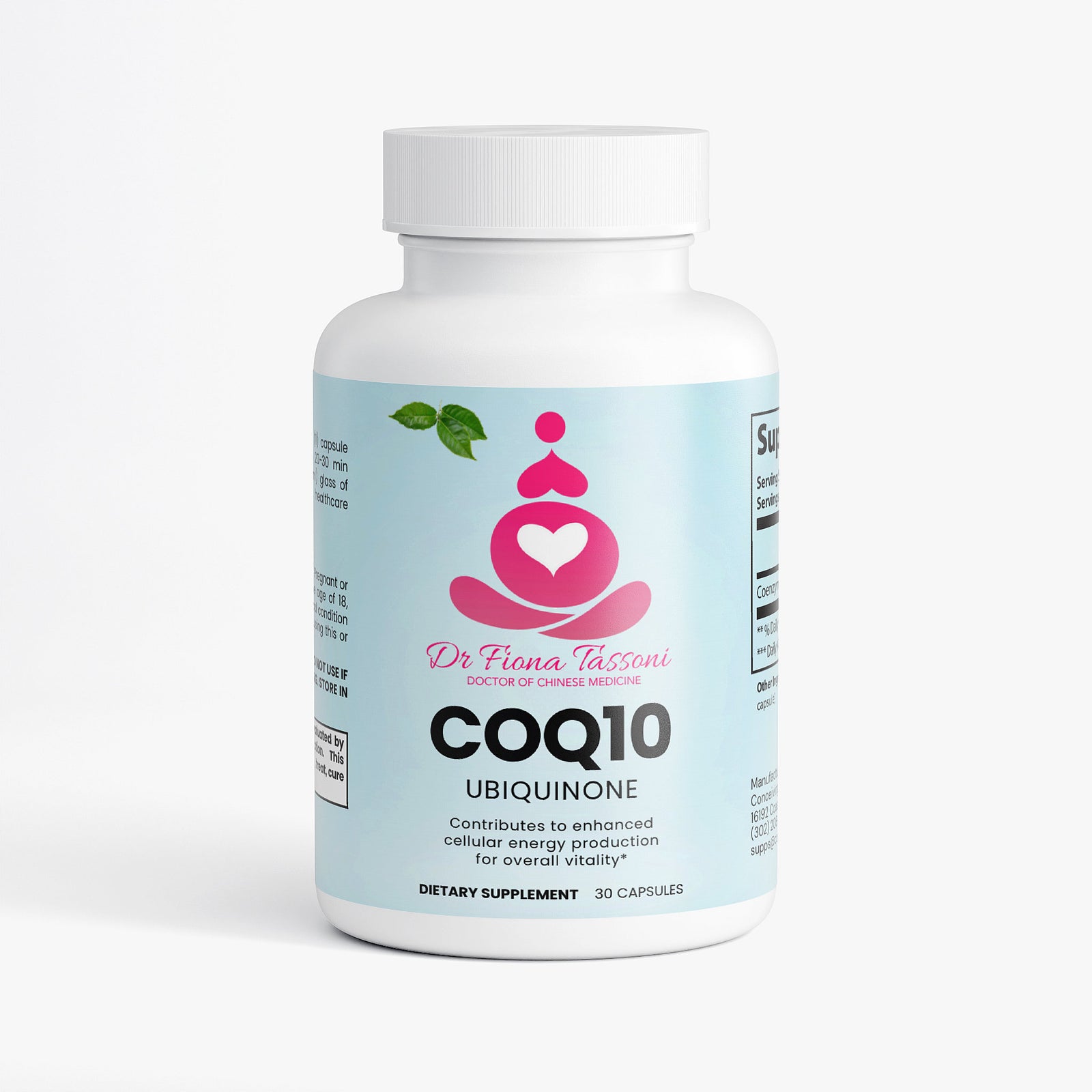 CoQ10 Ubiquinone 200mg – Supports Cellular Energy & Heart Health