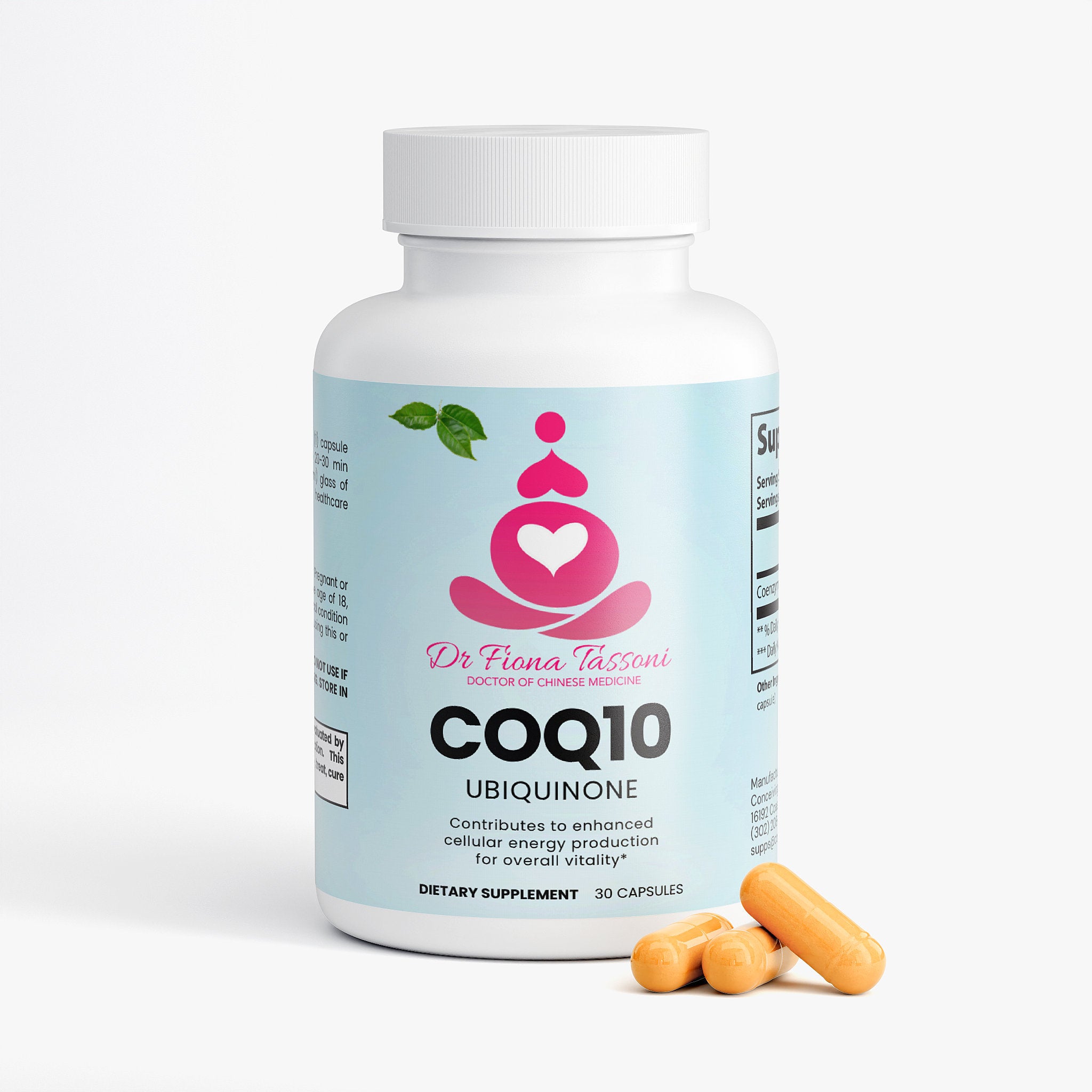 CoQ10 Ubiquinone 200mg – Supports Cellular Energy & Heart Health