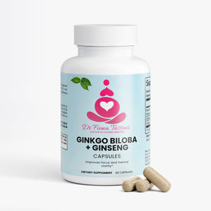 Ginkgo Biloba + Ginseng – Focus and Cognitive Support