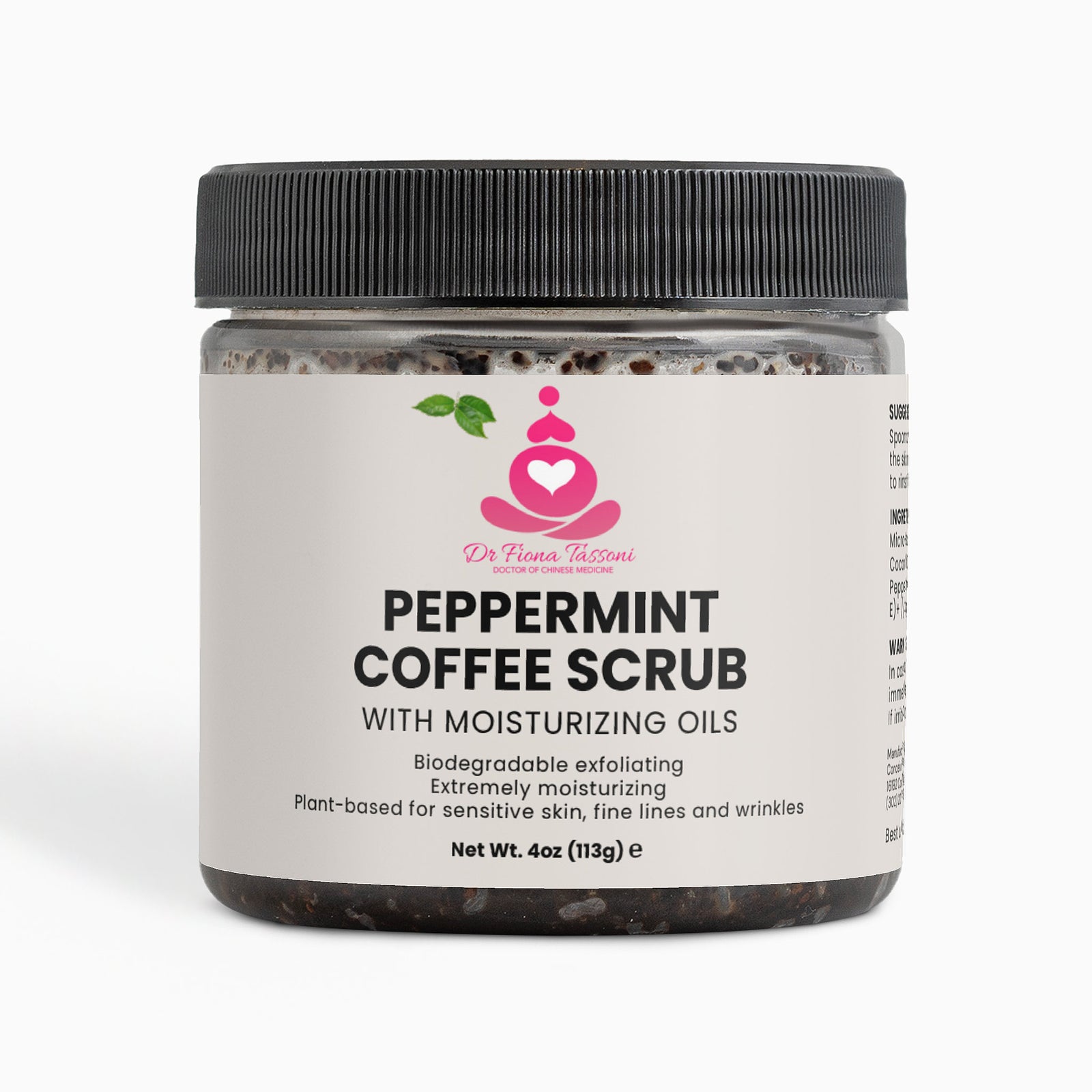 Peppermint Coffee Scrub