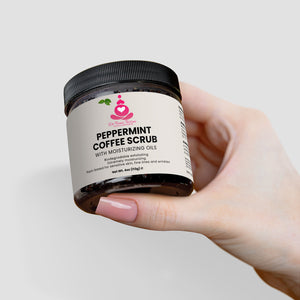 Peppermint Coffee Scrub