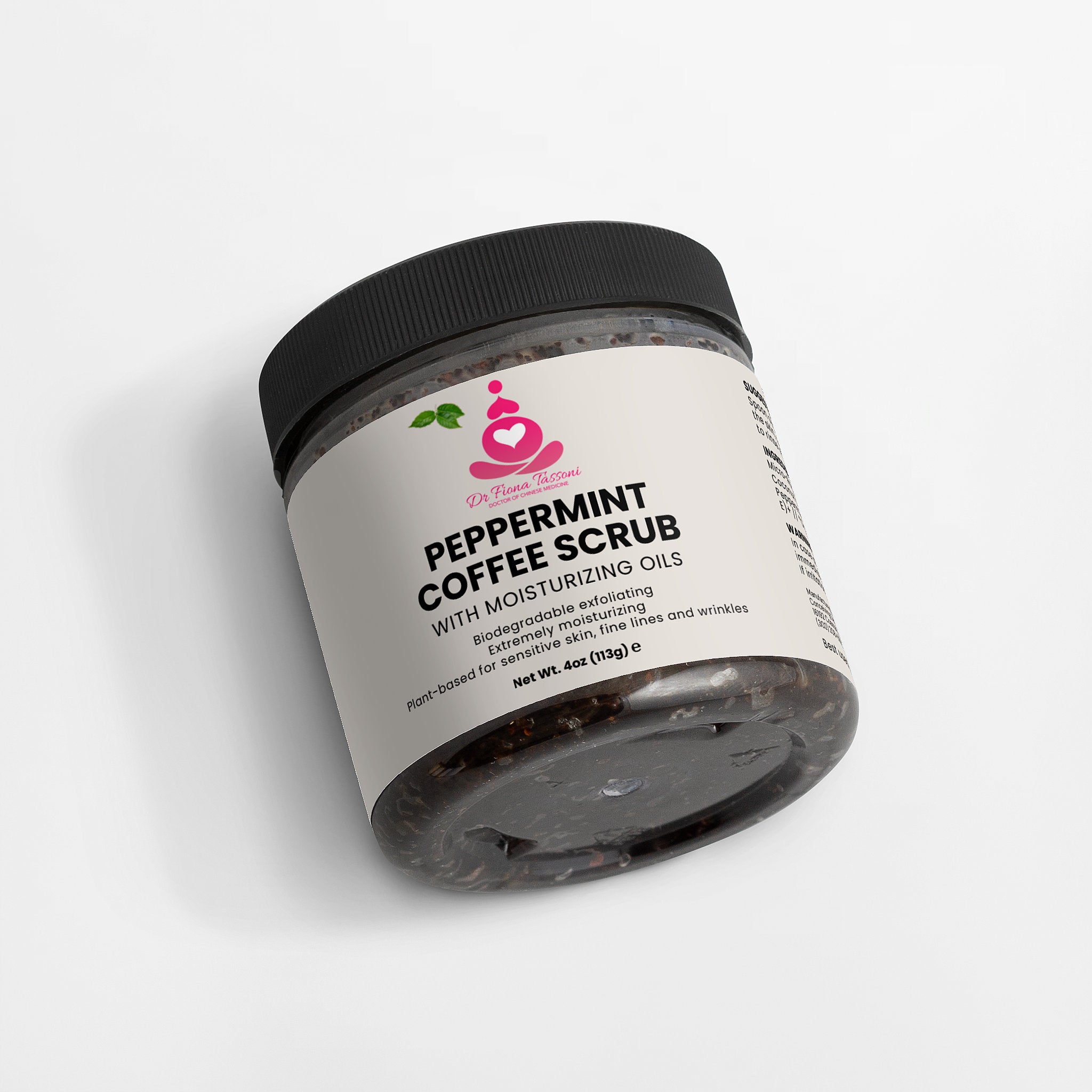 Peppermint Coffee Scrub