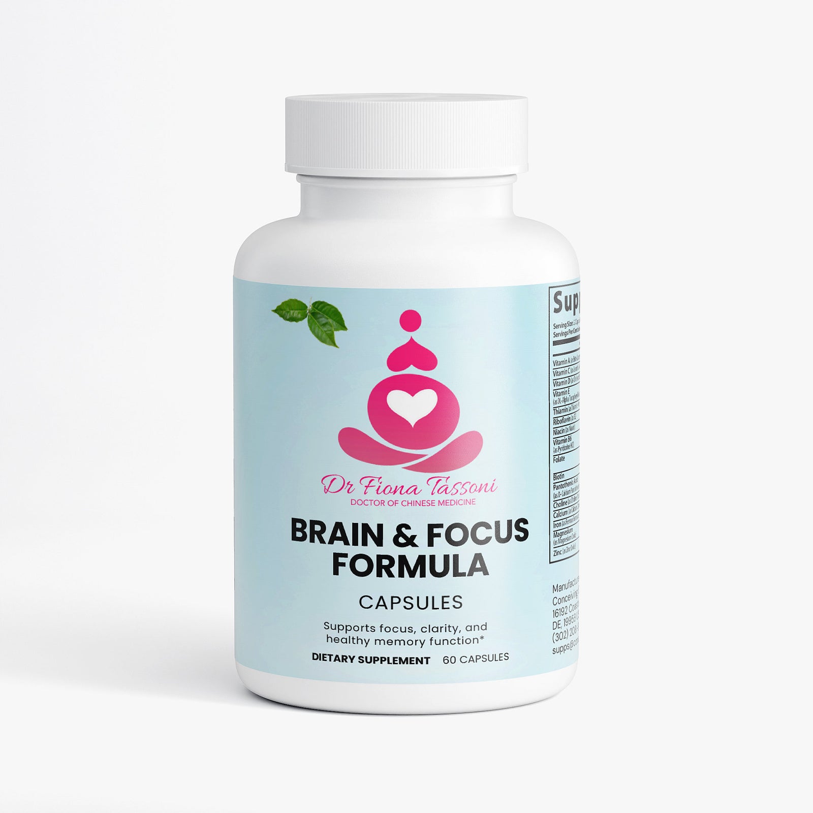 Brain Focus Formula – Cognitive and Mental Clarity Support