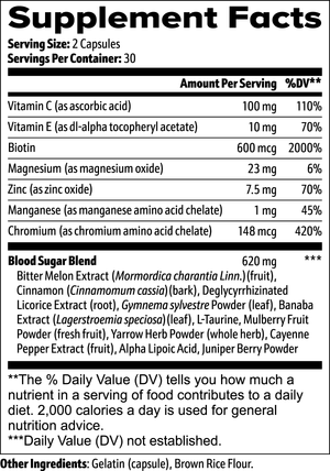 Normal Blood Sugar Support Capsules