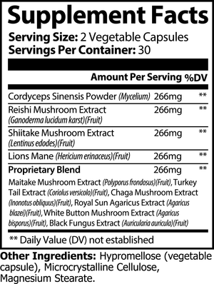 Mushroom Super Extract Capsules