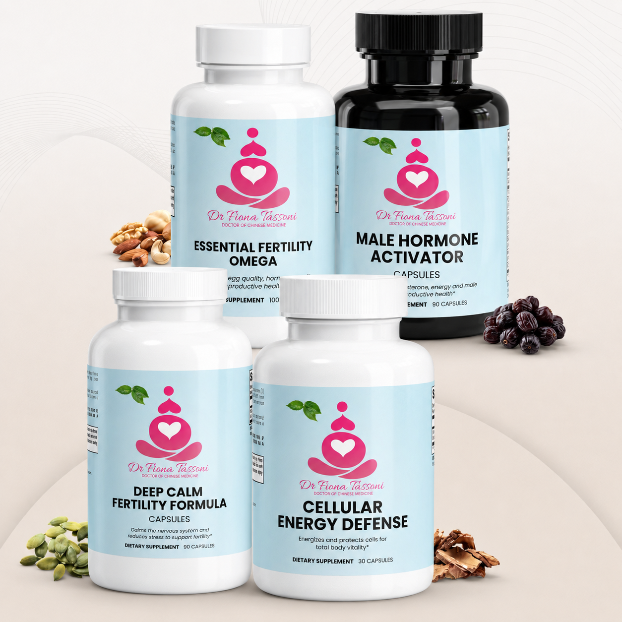 Male Hormone & Performance Fertility Protocol Bundle - Supporting Testosterone, Energy & Reproductive Drive
