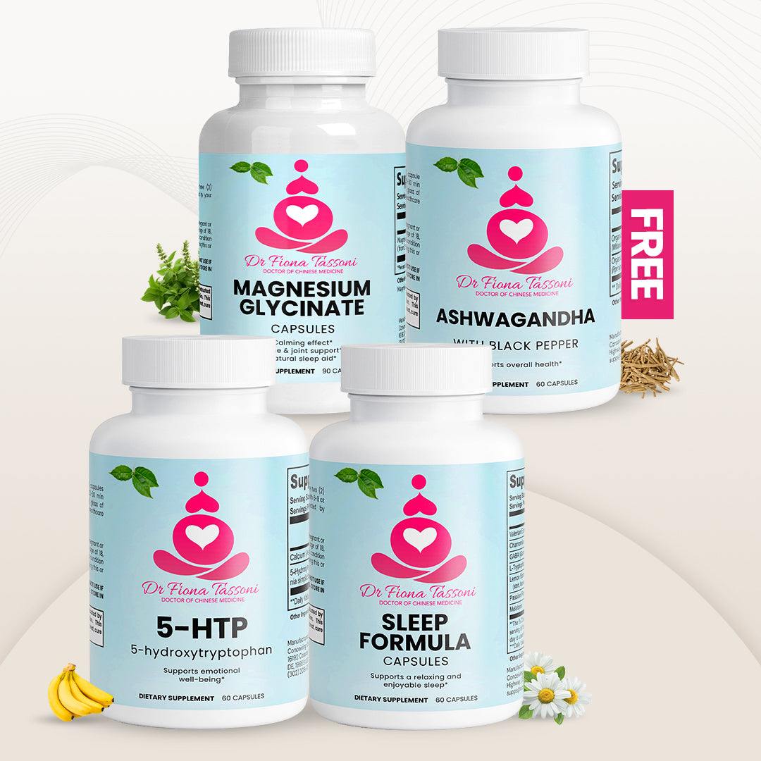 Cortisol, Sleep & Nervous System Fertility Reset Bundle - Regulating Stress Hormones to Restore Cycle Signals