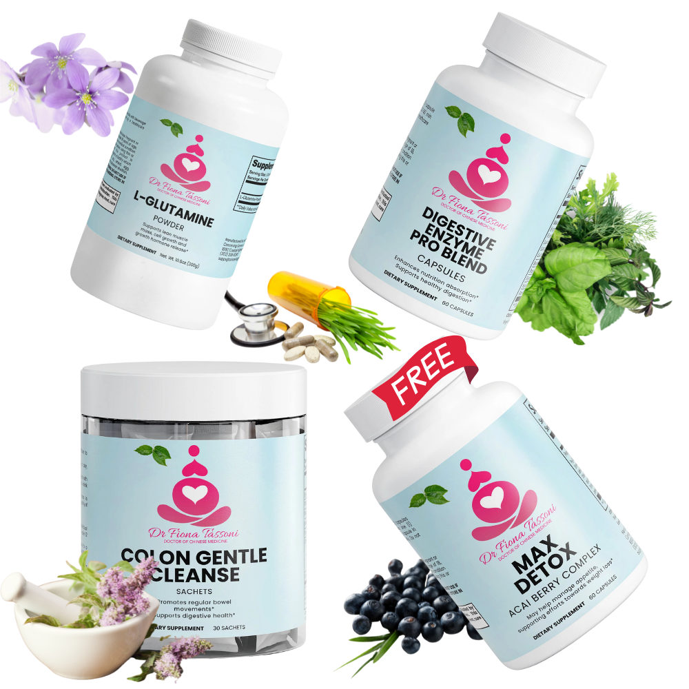 Detox & Gut Reset Bundle for Women – For a Balanced, Healthier You
