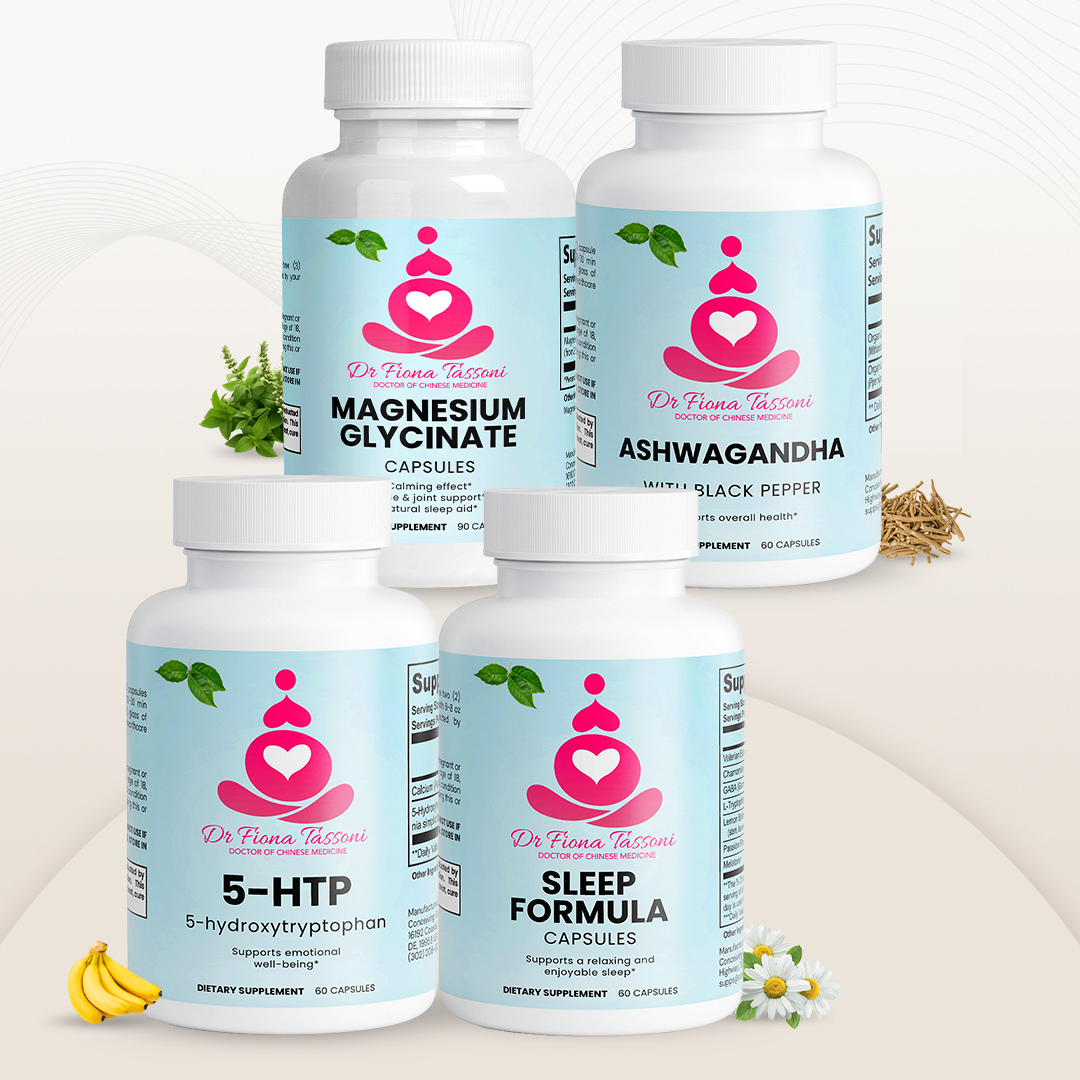 Cortisol, Sleep & Nervous System Fertility Reset Bundle - Regulating Stress Hormones to Restore Cycle Signals