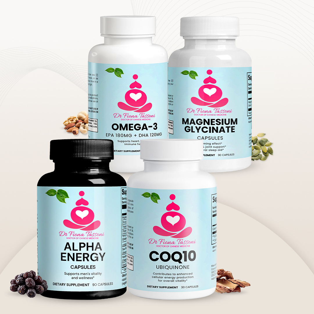 Male Hormone & Performance Fertility Protocol Bundle by Dr Fiona Tassoni