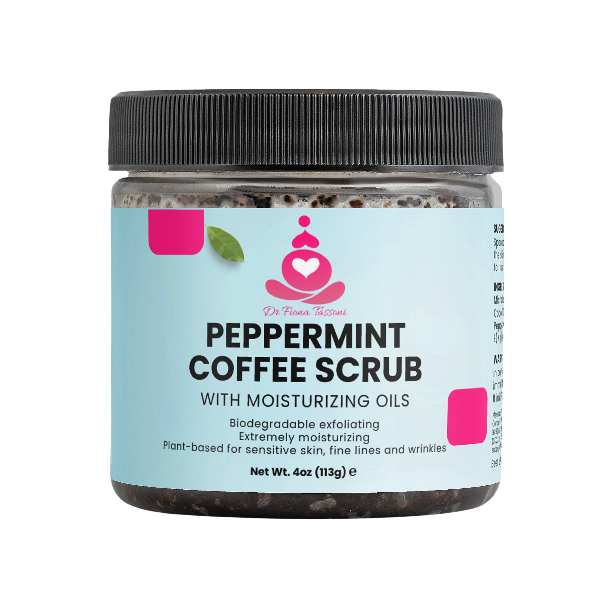 Peppermint Coffee Scrub